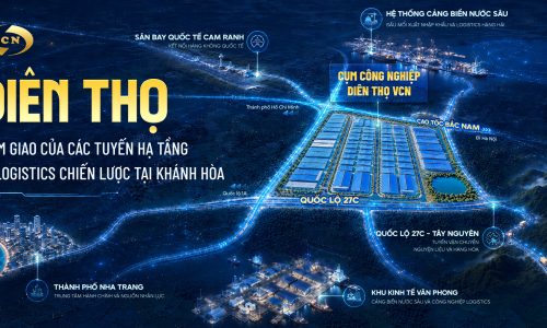 Poster ĐiỂm Giao CỦa CÁc TuyẾn HẠ TẦng VÀ Logistics ChiẾn LƯỢc TẠi KhÁnh HÒa