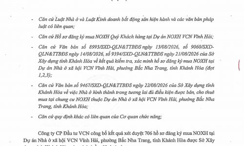 26.08.24. Cấp 2. Cv Số 386 Thông Báo Công Khai Danh Sách Các Trường Hợp đủ điều Kiện Mua Noxh Vĩnh Hải (Đợt 1) (1) Images 0
