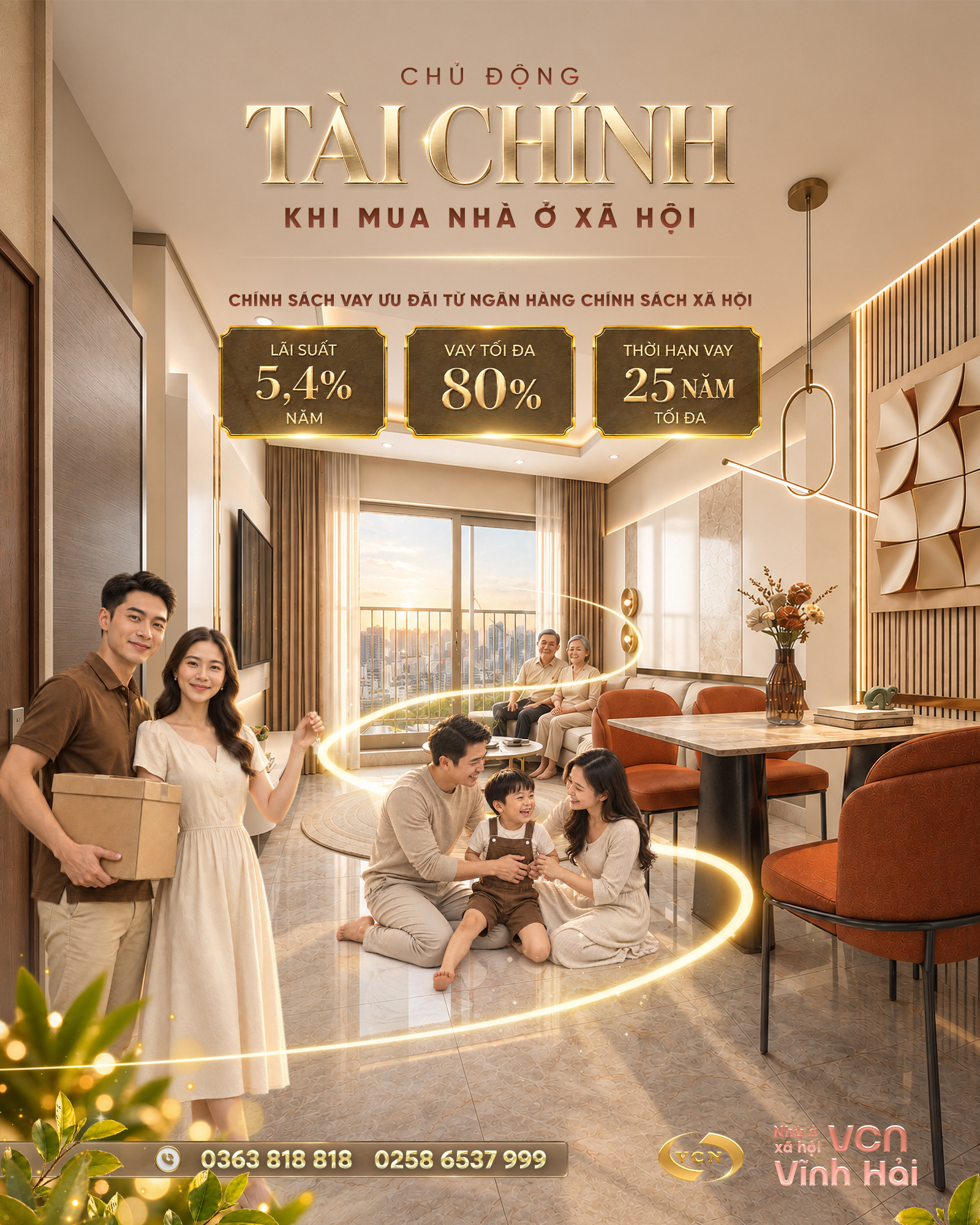 Poster Chính Sách Vay Nhcsxh