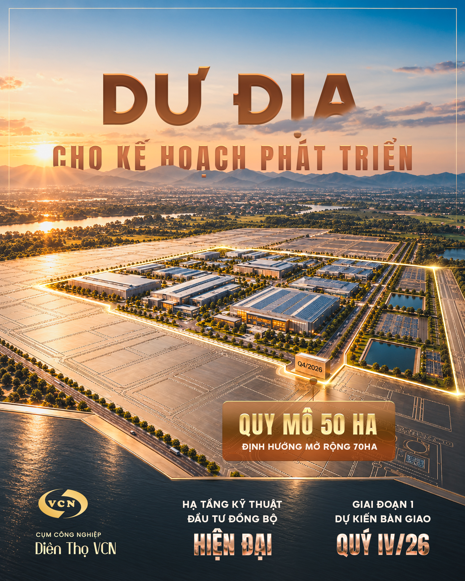 Poster Dư địa Cho Kế Hoạch Bát Triển