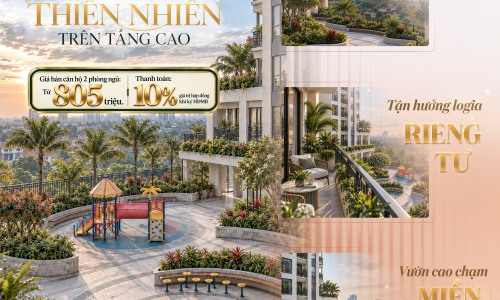 Poster BẢn Giao HƯỞng ThiÊn NhiÊn TrÊn TẦng Cao